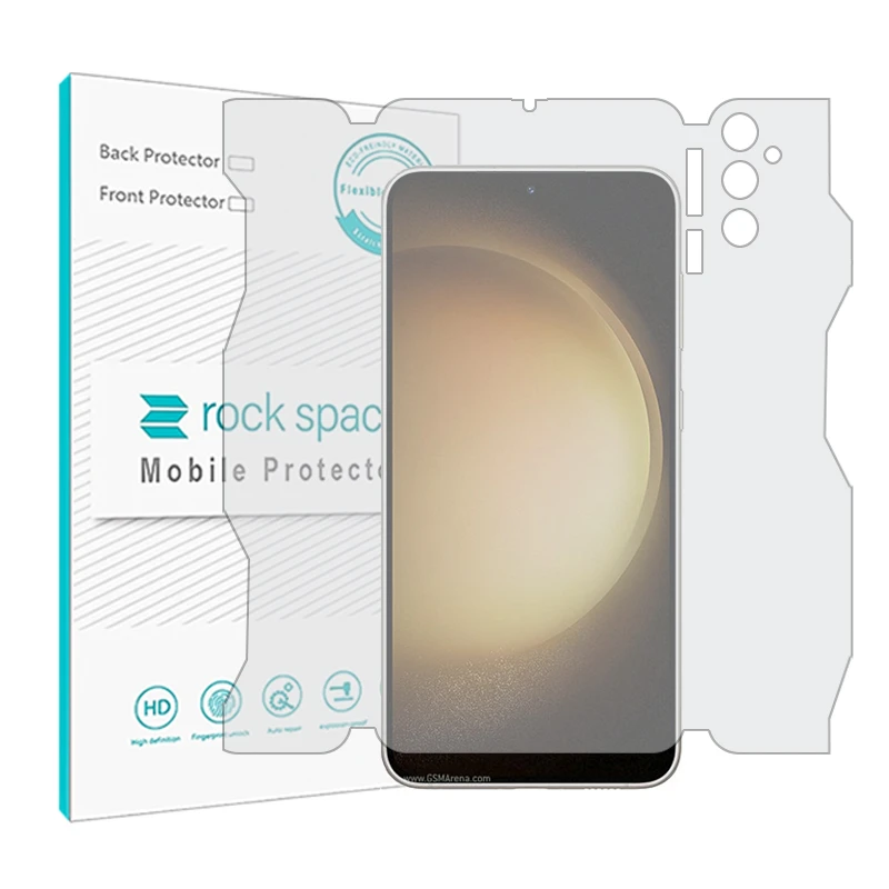 محافظ صفحه نمایش شفاف راک اسپیس مدل HyGEL مناسب برای گوشی موبایل سامسونگ Galaxy S23 Plus