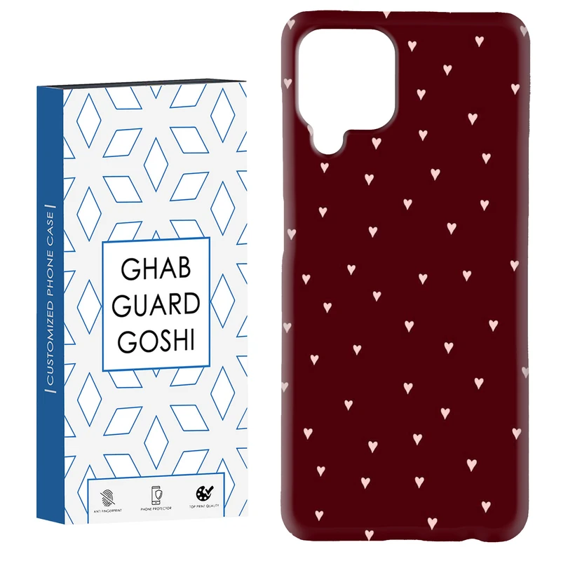 کاور قاب گارد گوشی طرح قلب کد Dimo-938 مناسب برای گوشی موبایل سامسونگ Galaxy A12 / Galaxy M12