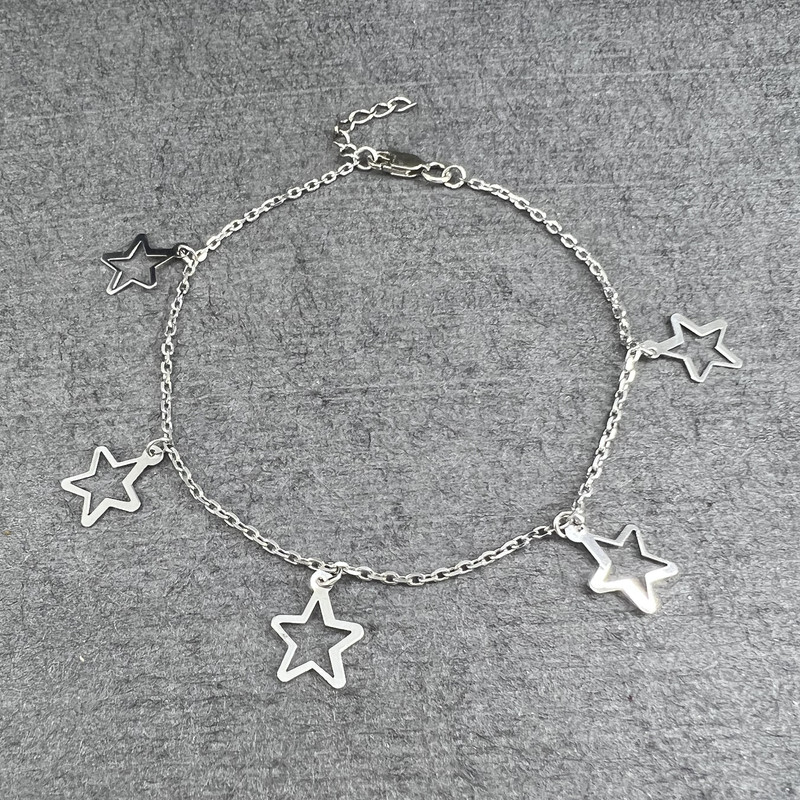 پابند نقره زنانه گیرا مدل G594 پابند نقره زنانه گیرا مدل G594