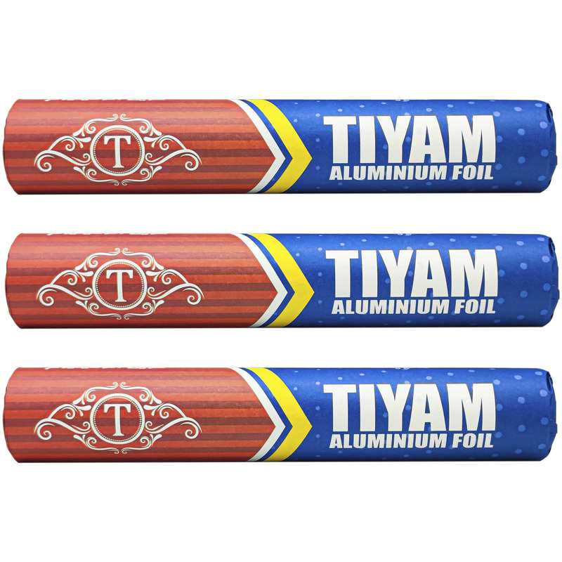 فویل تیام مدل آلومینیوم T30-10 مجموعه 3 عددی