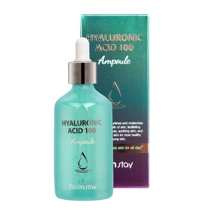 سرم پوست فارم استی مدل 100 Hyaluronic Acid حجم 100 میلی لیتر سرم پوست فارم استی مدل 100 Hyaluronic Acid حجم 100 میلی لیتر