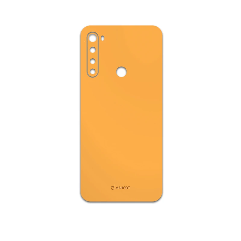 برچسب پوششی ماهوت مدل Matte-Orange مناسب برای گوشی موبایل شیائومی Redmi Note 8