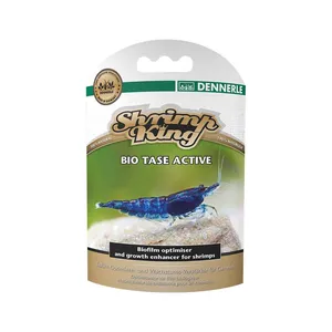 مکمل غذایی میگو دنرله مدل Shrimp King Bio Tase Active وزن 30 گرم