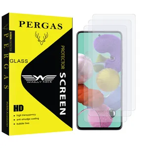 Waily Nice Pergas Glass Screen Protector For Samsung Galaxy S21 FE Pack Of 3