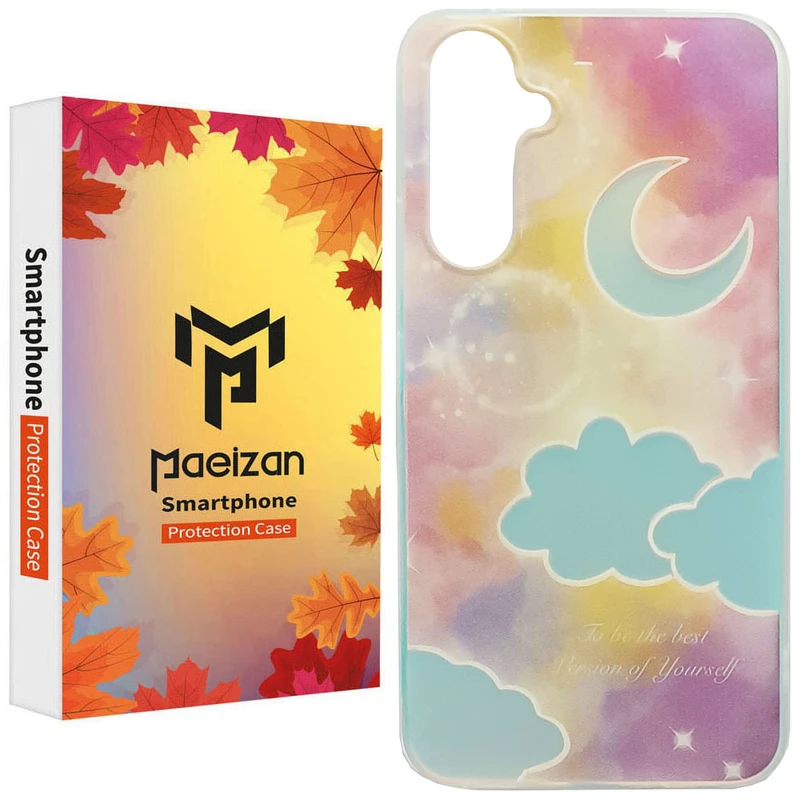 کاور پاییزان مدل Sky Moon طرح لاکچری مناسب برای گوشی موبایل سامسونگ Galaxy A54