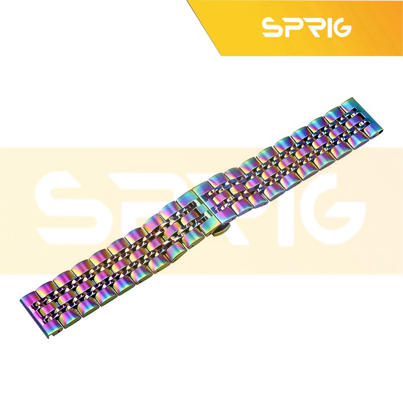 بند اسپریگ مدل 7Bid Rainbow مناسب برای ساعت هوشمند سامسونگ Galaxy Watch 5 Pro 45mm -  - 3
