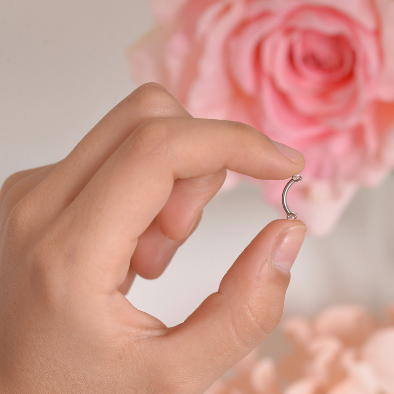 پیرسینگ ابرو زنانه پایتخت مدل PS828