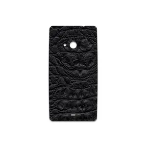 MAHOOT Black-Crocodile-Leather Cover Sticker for Microsoft Lumia 535