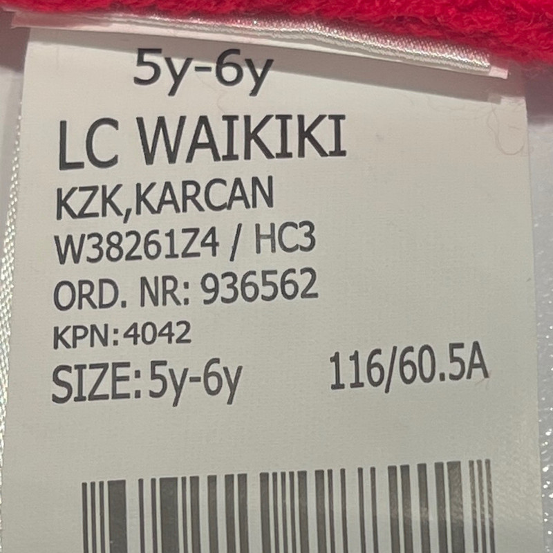 پلیور دخترانه ال سی وایکیکی مدل W3861Z4