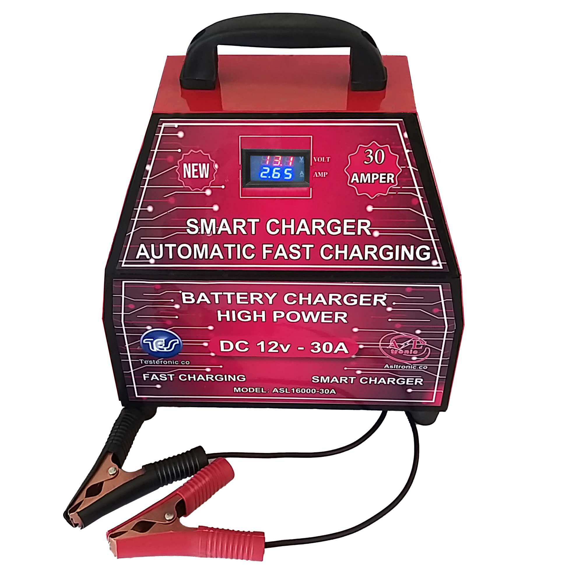 شارژر باتری خودرو مدل Asl16000pro12v,30A