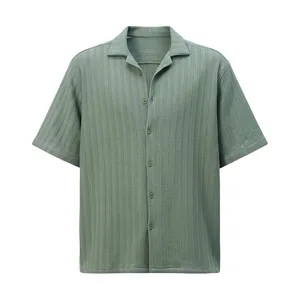 پیراهن آستین کوتاه یقه برگردان مردانه مدل MDSS-CH4966