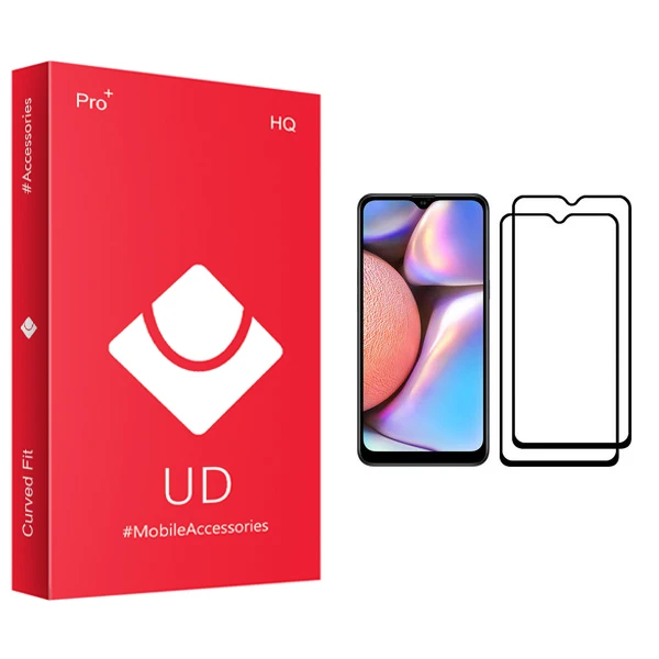 محافظ صفحه نمایش یو دی مدل +PRO مناسب برای گوشی موبایل سامسونگ Galaxy A10s بسته دو عددی