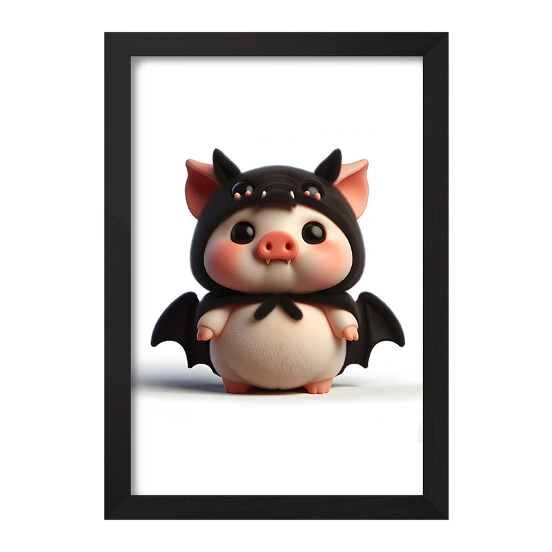 تابلو خندالو مدل خوک بامزه کد F8554