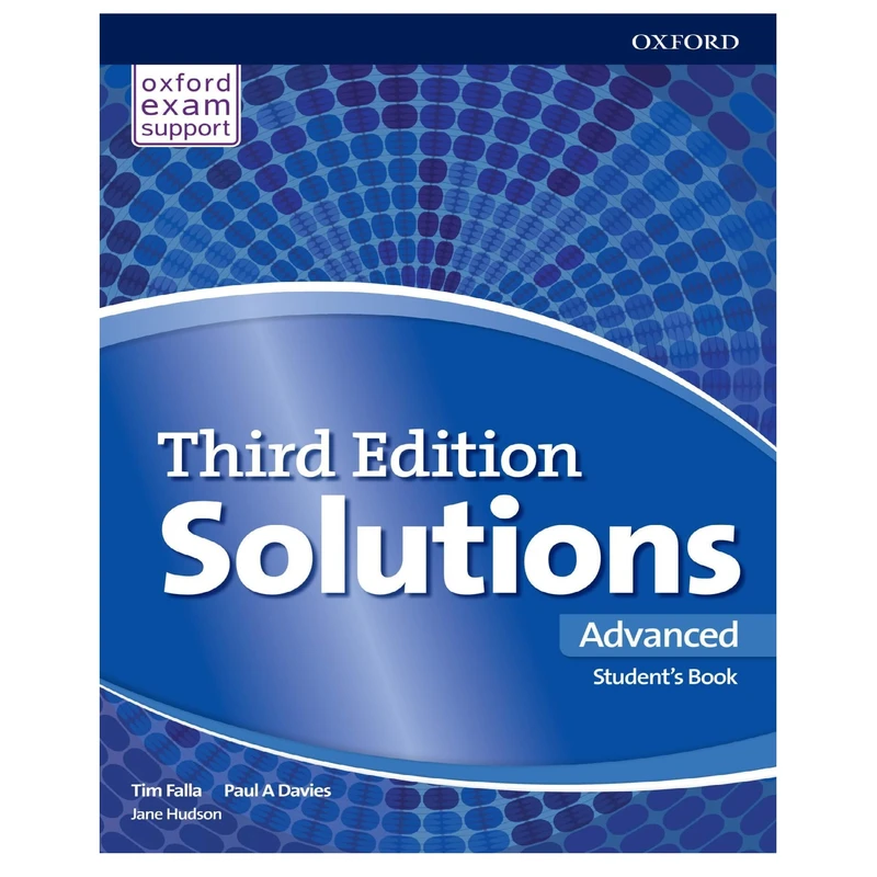 کتاب Solutions Third Edition Advanced Students Book اثر Tim Falla انتشارات Oxford University Press