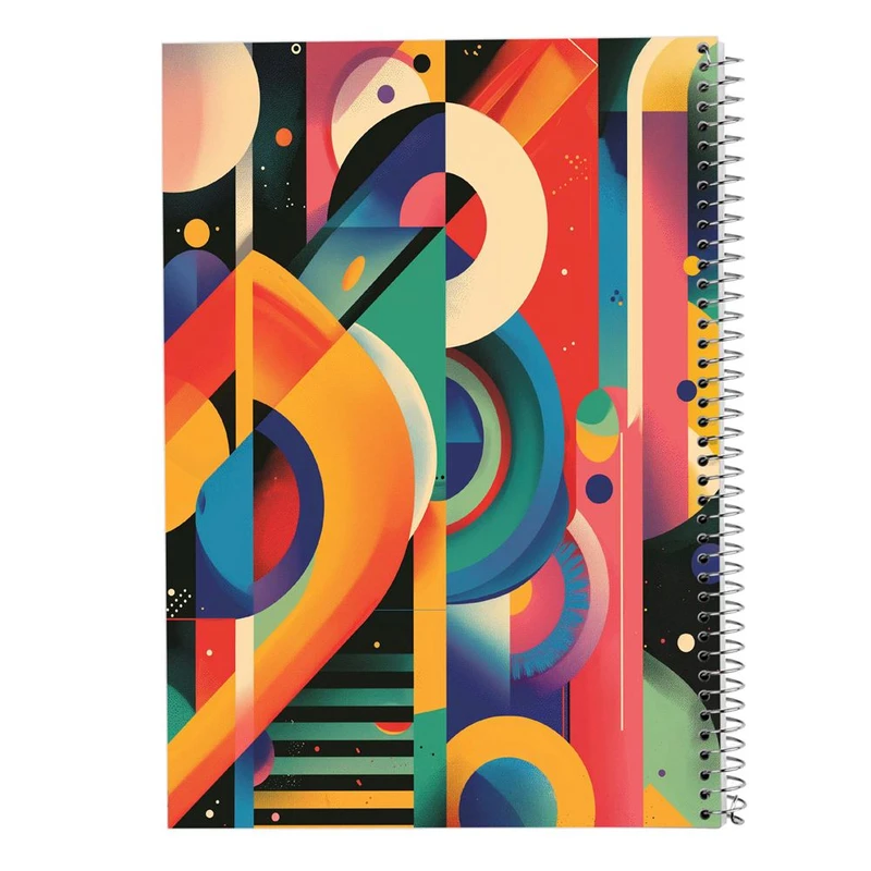 دفتر نقاشی 50 برگ مدوپد مدل اشکال فانتزی کد DF16337