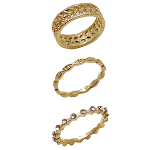 بند انگشتی زنانه کد 1121 مجموعه 3 عددی