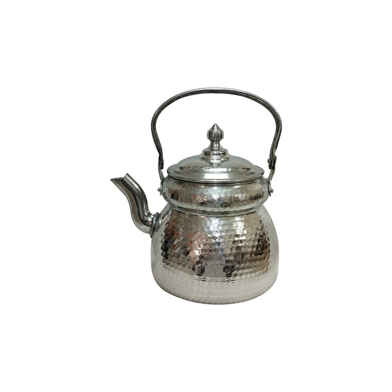 ست کتری و قوری مدل چکشی کد silver ست کتری و قوری مدل چکشی کد silver