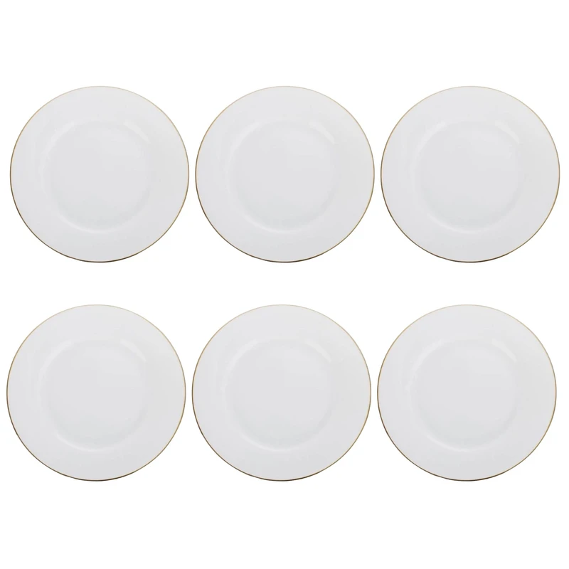 پیش دستی چینی زرین ایران مدل ایتالیا  19 زرین درجه 3 بسته شش عددی	