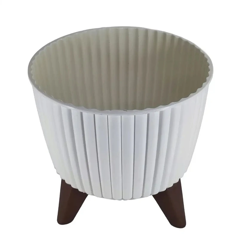 گلدان مدل کنگره پایه دار سایز 24.5 سانتی متر