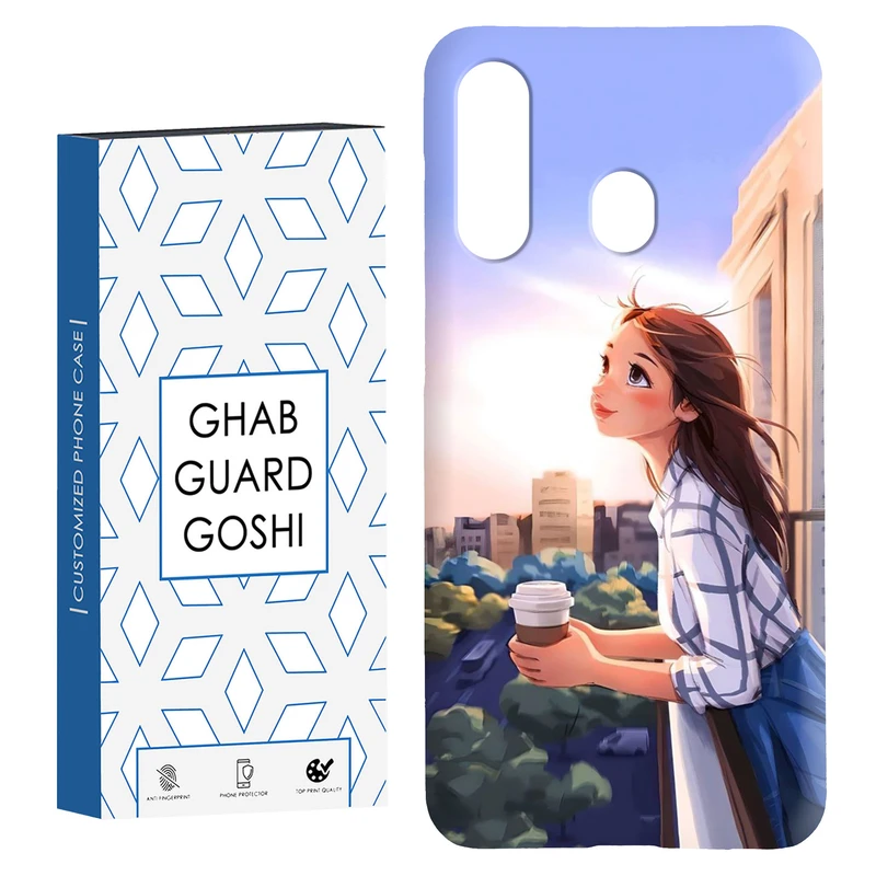 کاور قاب گارد گوشی طرح دخترانه کد Dimo-016 مناسب برای گوشی موبایل سامسونگ Galaxy A60 / M40