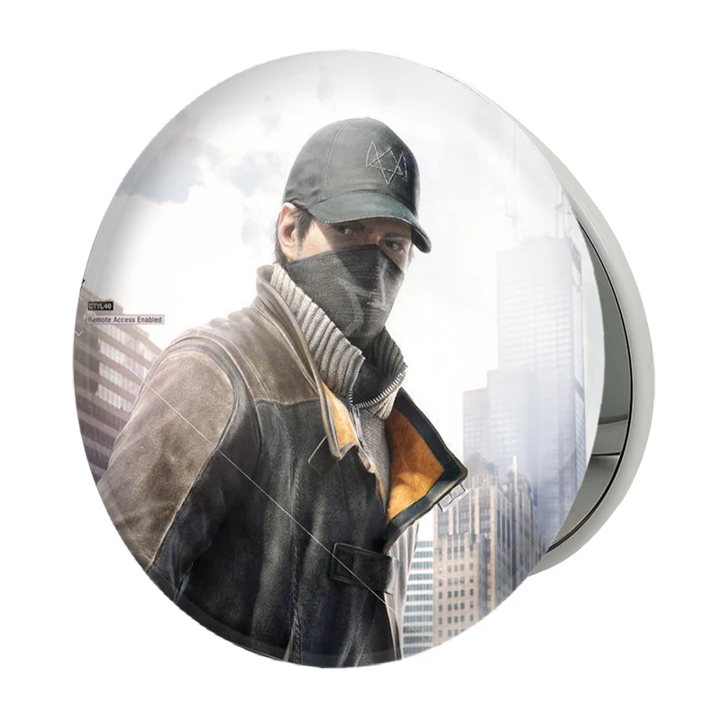 آینه جیبی خندالو طرح ایدن پیرس از واچ داگز مدل تاشو کد 30907