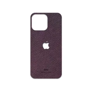 MAHOOT Purple-Leather Cover Sticker for Apple iPhone 14 Pro Max