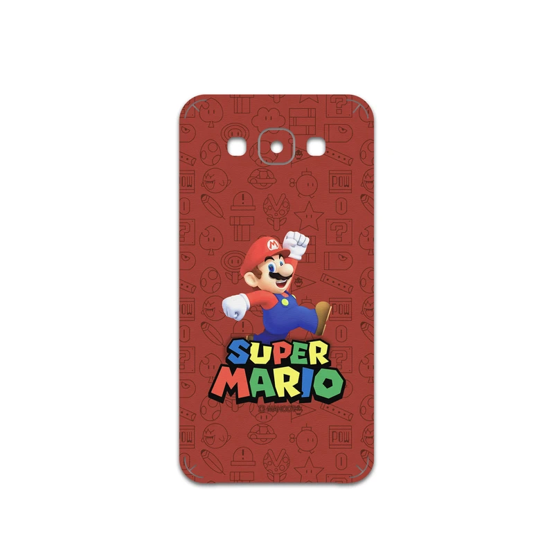 برچسب پوششی ماهوت مدل Super-Mario-Game مناسب برای گوشی موبایل سامسونگ Galaxy E7