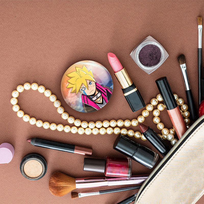 آینه جیبی خندالو مدل بوروتو اوزوماکی انیمه بوروتو Boruto  کد 15729