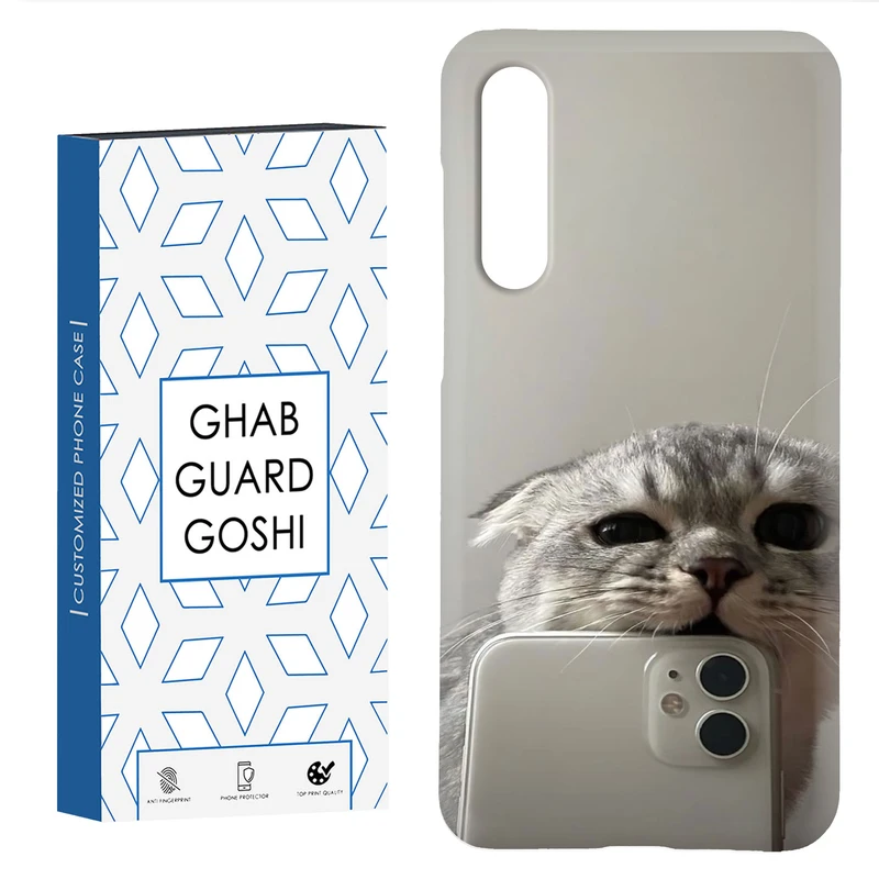 کاور قاب گارد گوشی طرح گربه سلفی کد TPU-206 مناسب برای گوشی موبایل شیائومی Mi 9 Pro