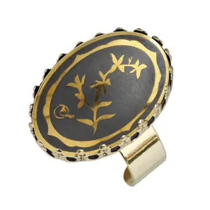 انگشتر زنانه مدل حدید مرداد ماه کد 2387