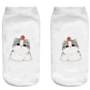 جوراب بچگانه طرح گربه کد o34