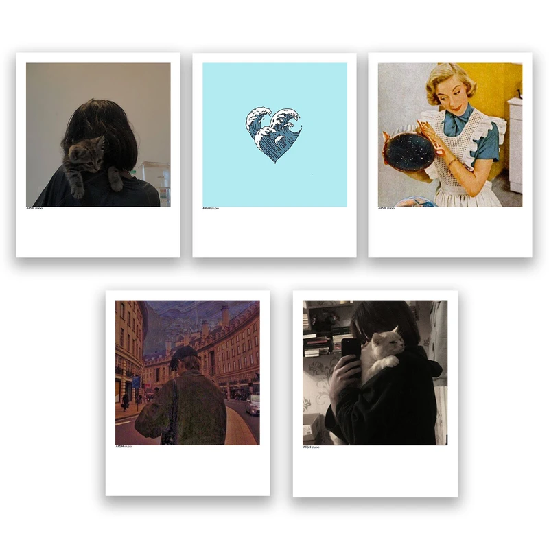 آویز تزیینی عرش مدل فانتزی هنری کد Asa625 مجموعه پنج عددی