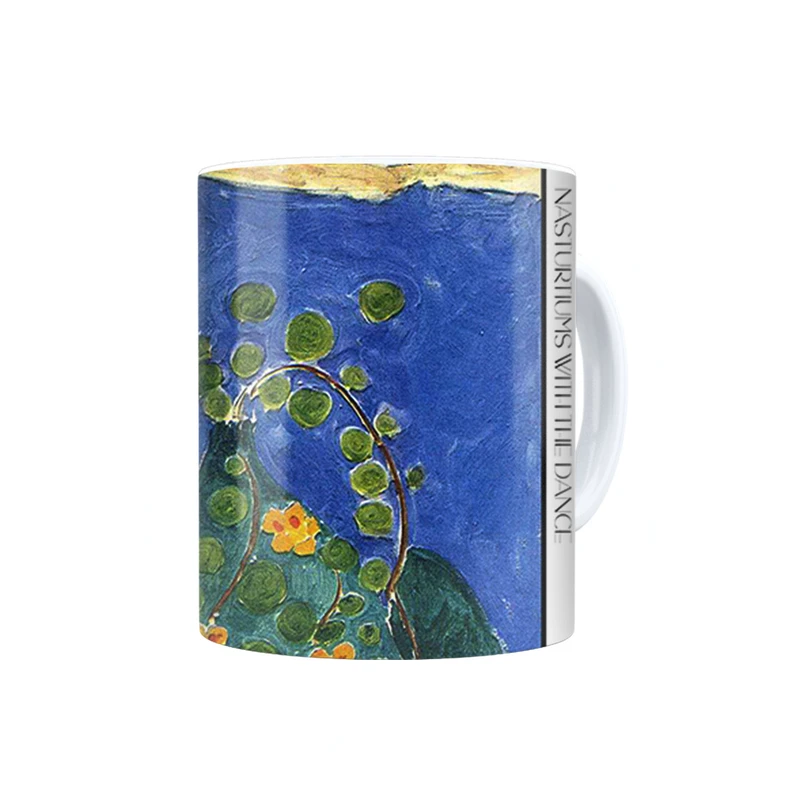 ماگ ترمه طراحان ایده مدل ناستوریوم ها با تابلوی رقص از ماتیس کد art0630