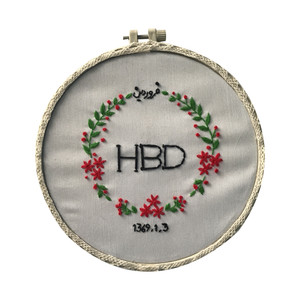 تابلو گلدوزی مدل E5