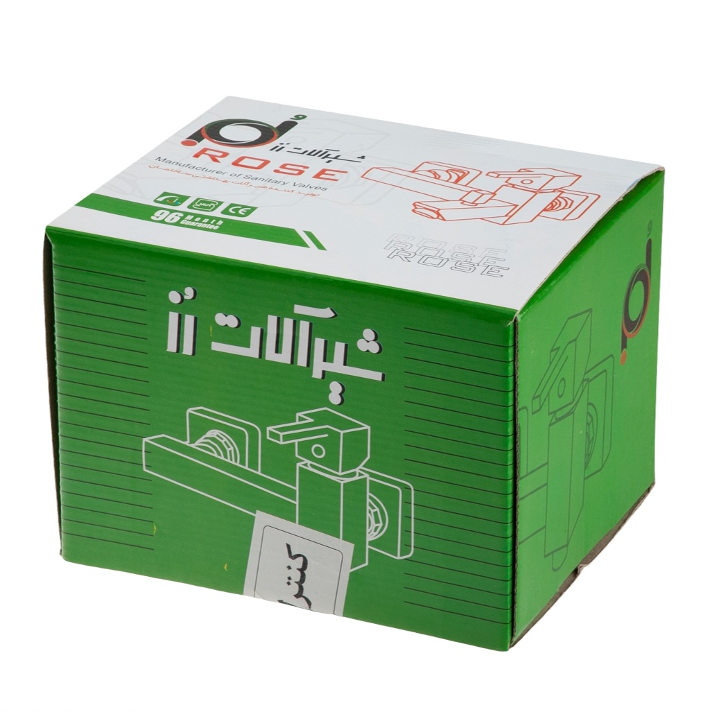 ست شیرآلات شیرالات  رز مدل بیزانس پلاس مجموعه 7 عددی