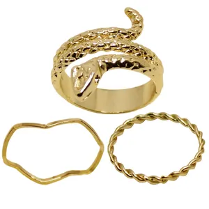 بند انگشتی زنانه کد RKH_1071 مجموعه 3 عددی