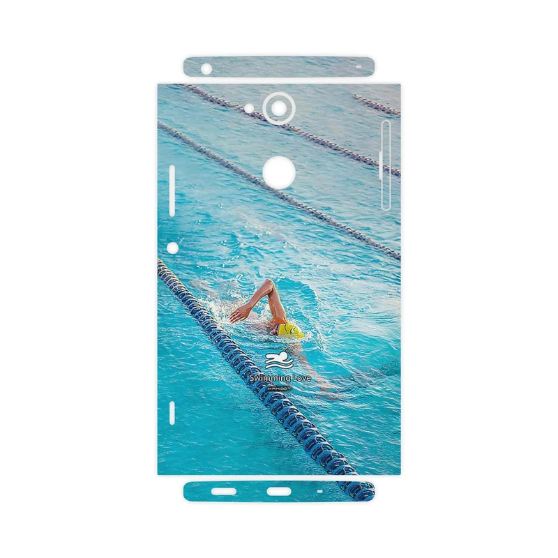 برچسب پوششی ماهوت مدل Swimming-FullSkin مناسب برای گوشی موبایل سونی Xperia XA2