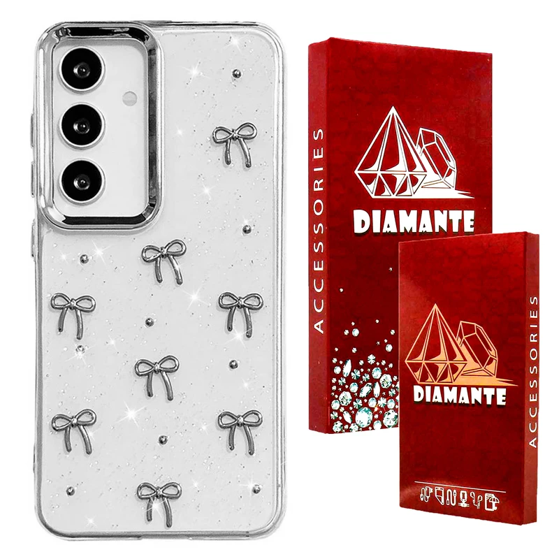 کاور دیامانته مدل Bowtie rd مناسب برای گوشی موبایل سامسونگ Galaxy A25