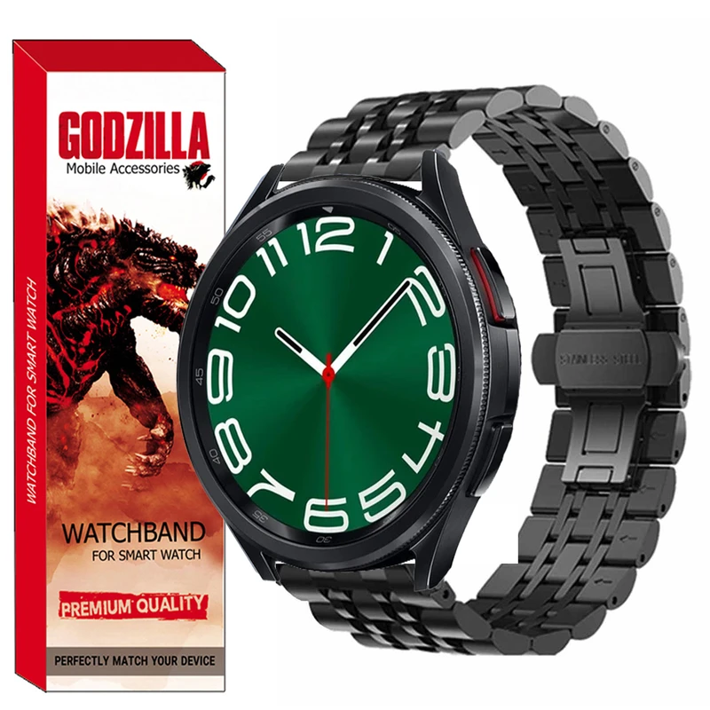 بند گودزیلا مدل 7BID مناسب برای ساعت هوشمند سامسونگ Galaxy Watch6 Classic 43mm