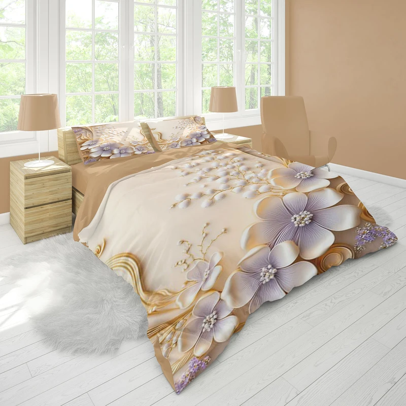 سرویس خواب 2 نفر 6 تکه مدل B201 میکروچاپ دیجیتال 