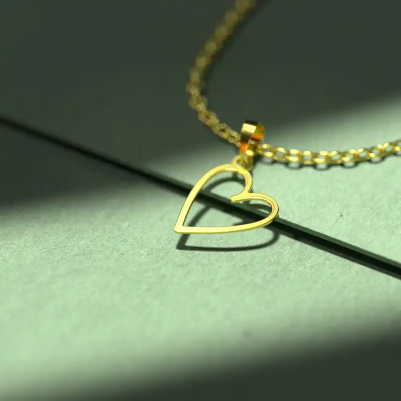 گردنبند طلا 18 عیار زنانه مدوپد کد CA10877