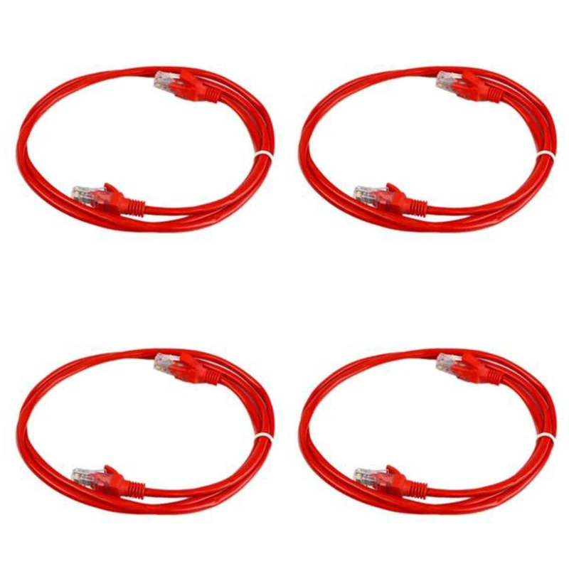 پچ کورد Cat5 ایکس پی-پروداکت مدل RED بسته 4 عددی