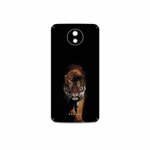 MAHOOT Wild Tiger Cover Sticker for Motorola Moto C Plus