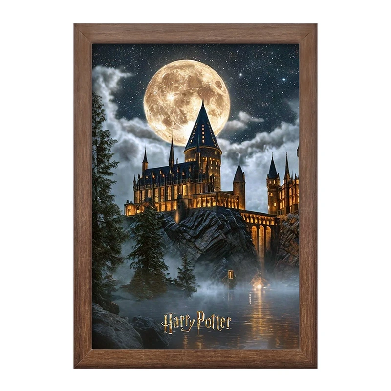 تابلو خندالو طرح هاگوارتز هری پاتر (Harry Potter) کد F8825