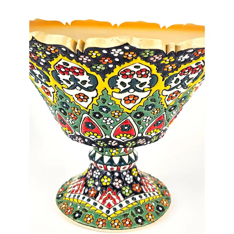 شکلات خوری میناکاری مدل ساغر کد s20