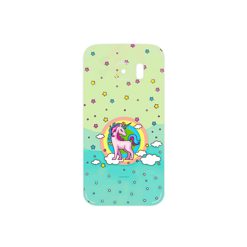 برچسب پوششی ماهوت مدل Rainbow unicorn adventure مناسب برای گوشی موبایل سامسونگ Galaxy S7