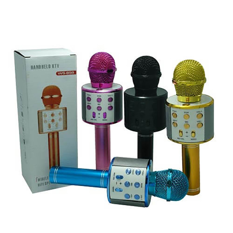 میکروفون اسپیکر مدل WSTER WS-858 میکروفون اسپیکر مدل WSTER WS-858