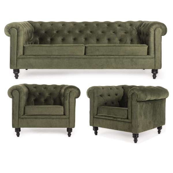 مبل راحتی 5 نفره مدل چستر بامبو