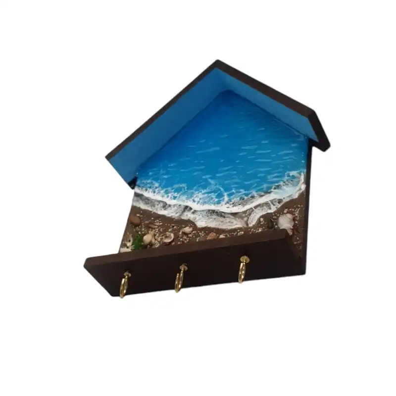 جاکلیدی رزینی طرح کلبه دریایی