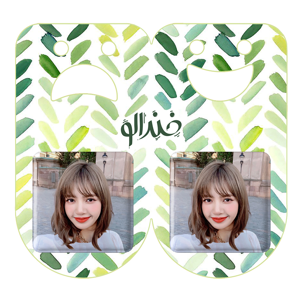 پیکسل خندالو مدل لیسا بلک پینک کد 14250 به همراه مگنت